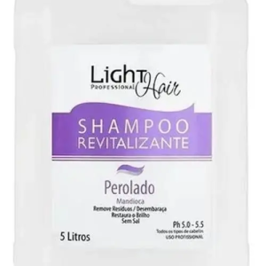 LIGHT HAIR SHAMPOO PEROLADO MANDIOCA 5 L