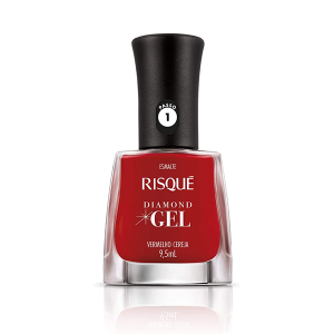 ESMALTE GEL RISQUE VERMELHO CEREJA 9,5ML